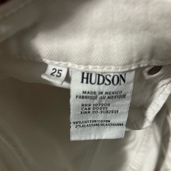 Hudson white blue jean shorts! - Picture 3 of 4